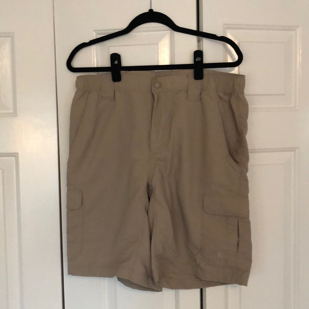Khaki North Face Cargo Shorts